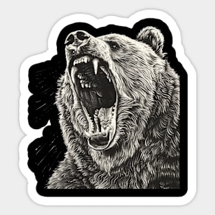 Grizzly Bear Management Sticker